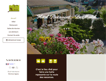 Tablet Screenshot of hotel-murtel.com